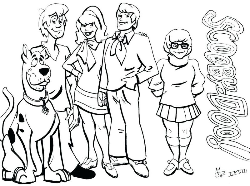 Scooby Doo Daphne Coloring Pages