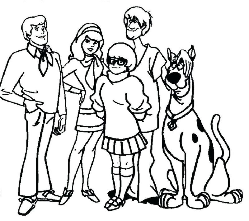 Scooby Doo Free Coloring Pages