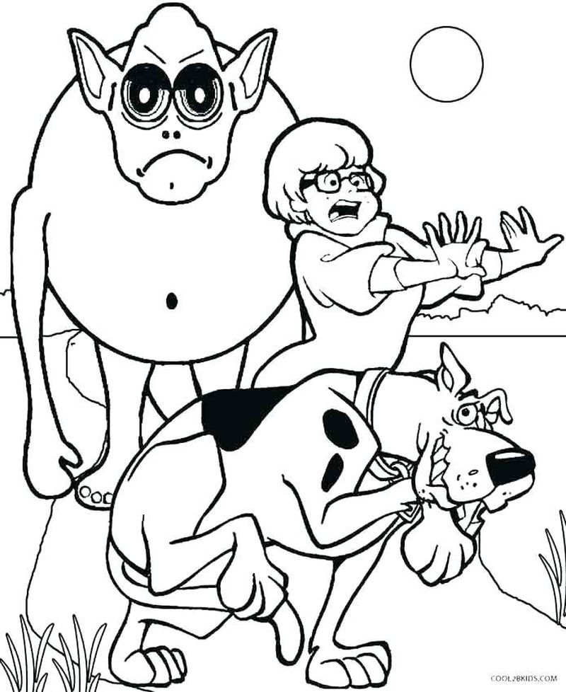 Scooby Doo Gang Coloring Pages
