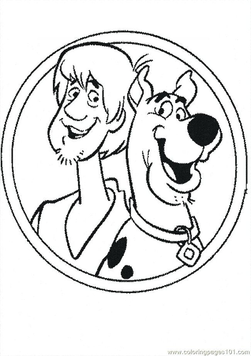 Scooby Doo Monster Coloring Pages