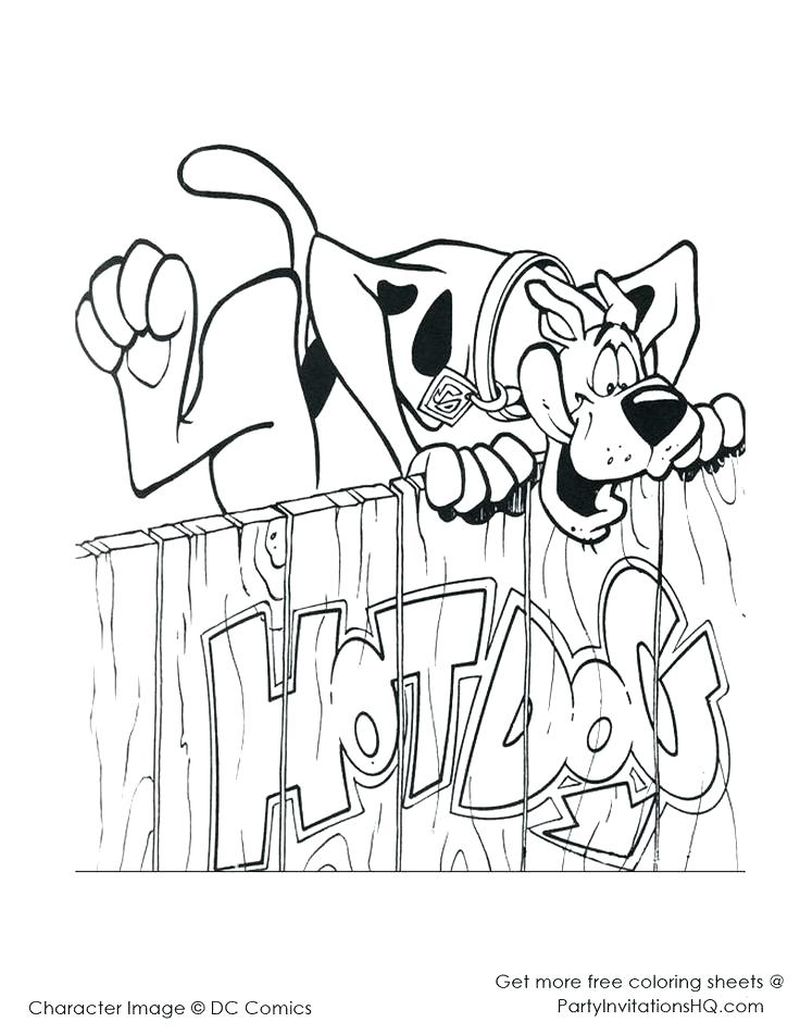 Scooby Doo Monsters Coloring Pages