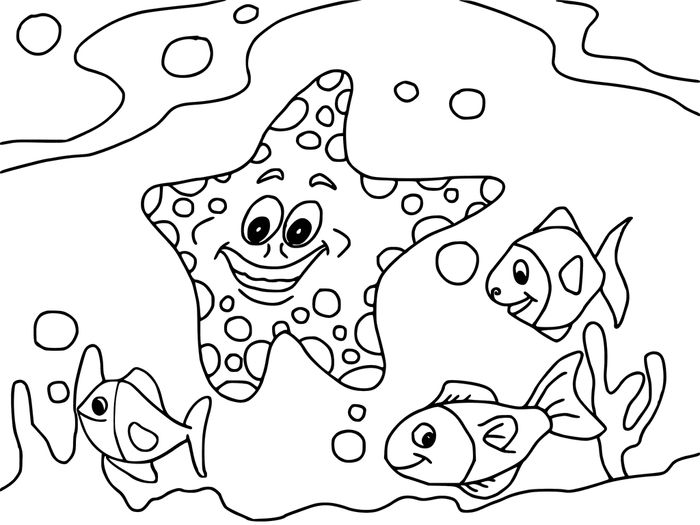 Sea Animals Coloring Pages