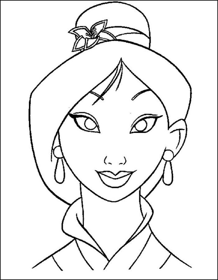 Sean New Mulan Coloring Pages