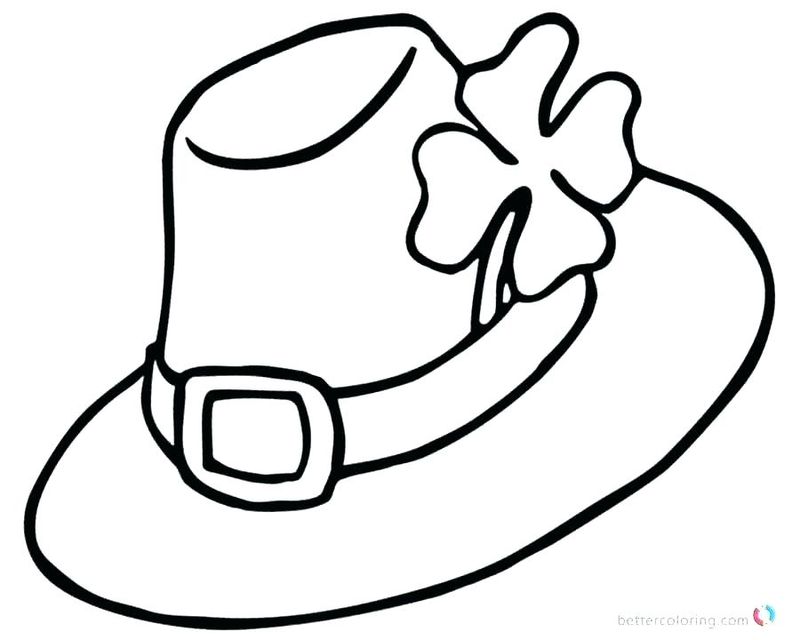 Complete Shamrock Coloring Pages PDF To Print - Coloringfolder.com