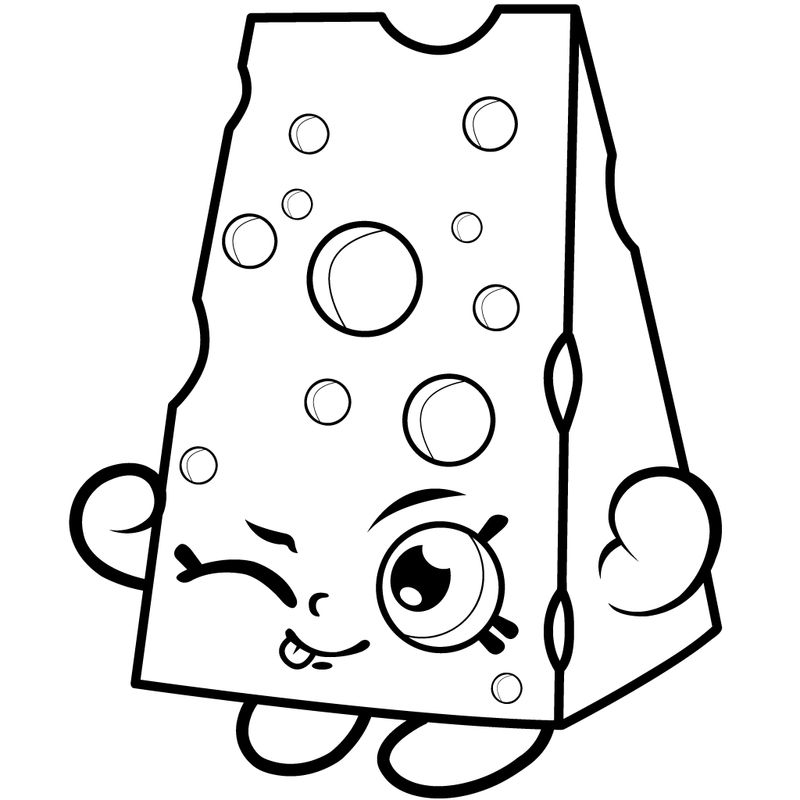 Shopkins Coloring Page Images