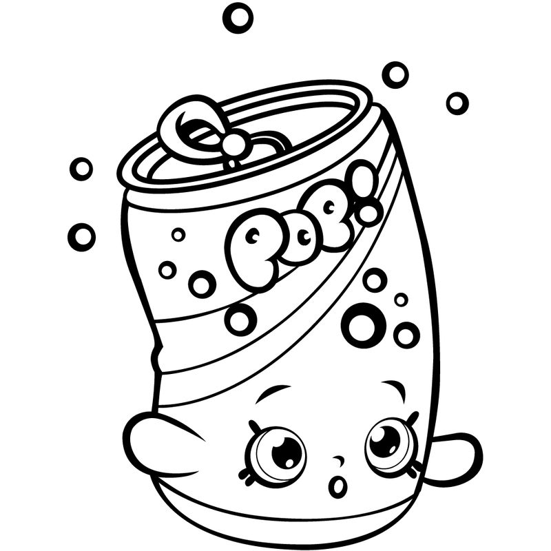 Shopkins Coloring Pages Image