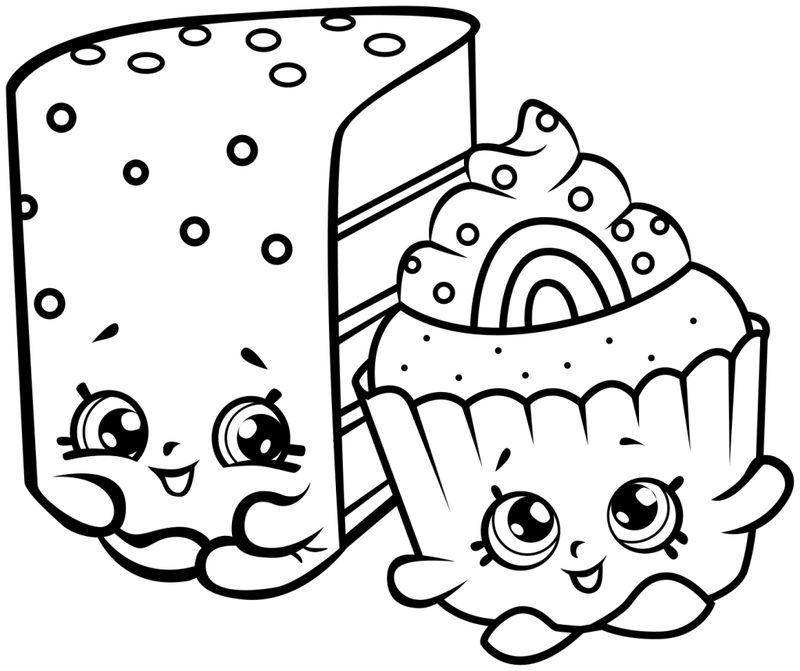Shopkins Coloring Pages Printable