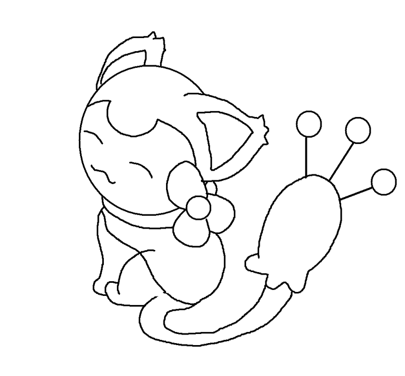 skitty pokemon coloring pages