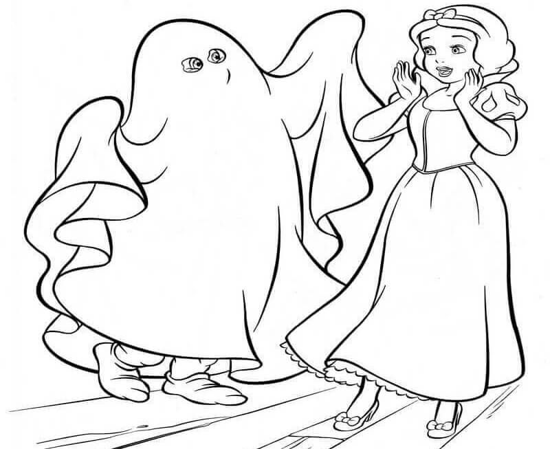 Snow White Coloring Pages For Kids Printable