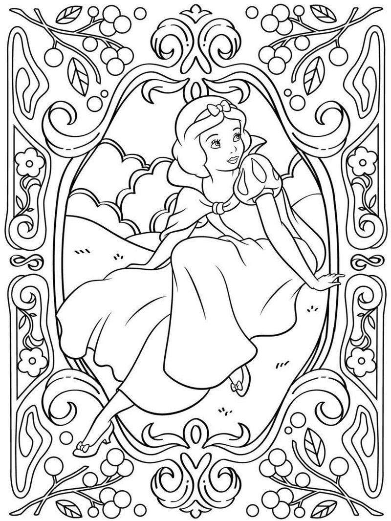 Snow White Coloring Pages Online