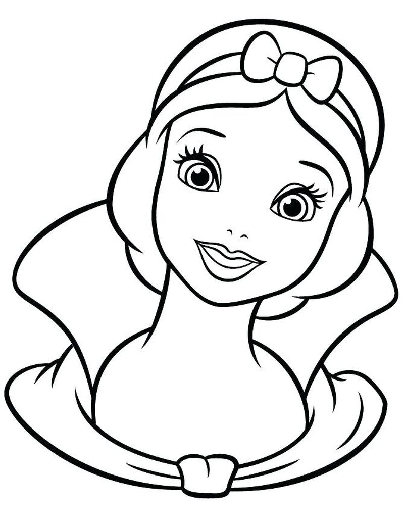 Snow White Mirror Coloring Pages