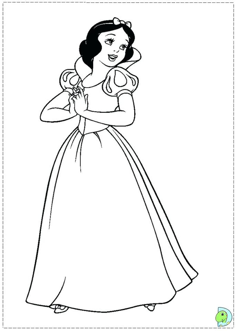 Snow Whites Castle Coloring Pages 1