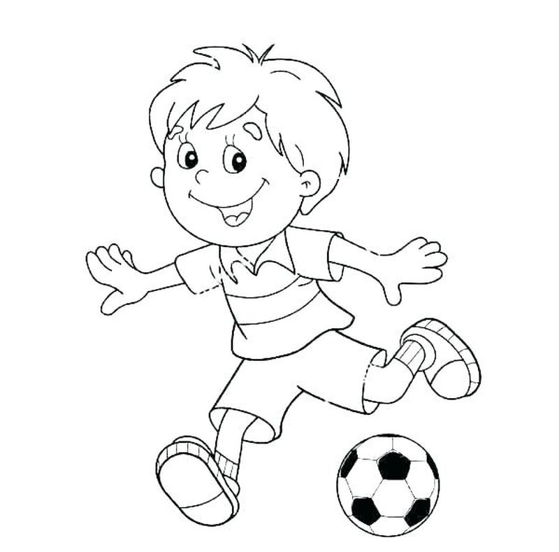 Soccer Ball 5 Coloring Pages