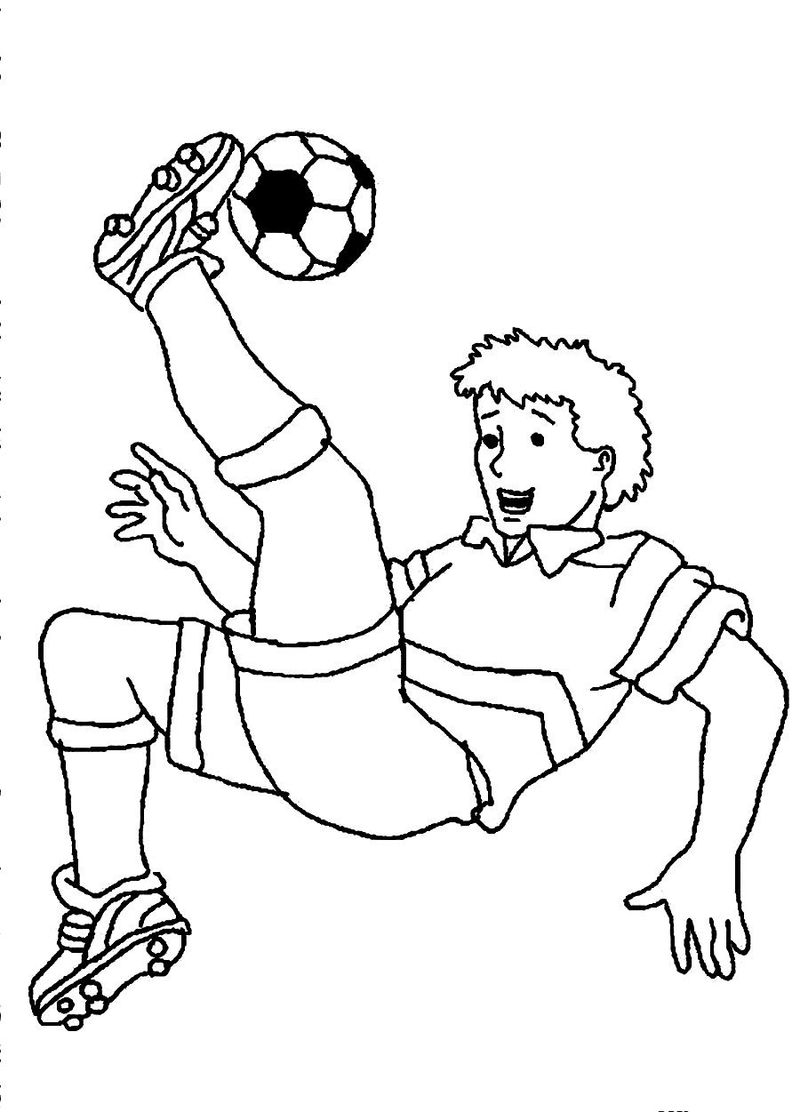 Soccer Coloring Pages For Adults