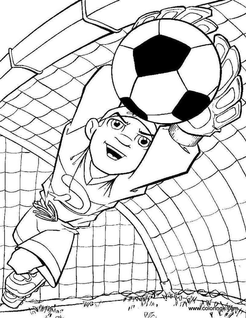 Soccer Coloring Pages Printable