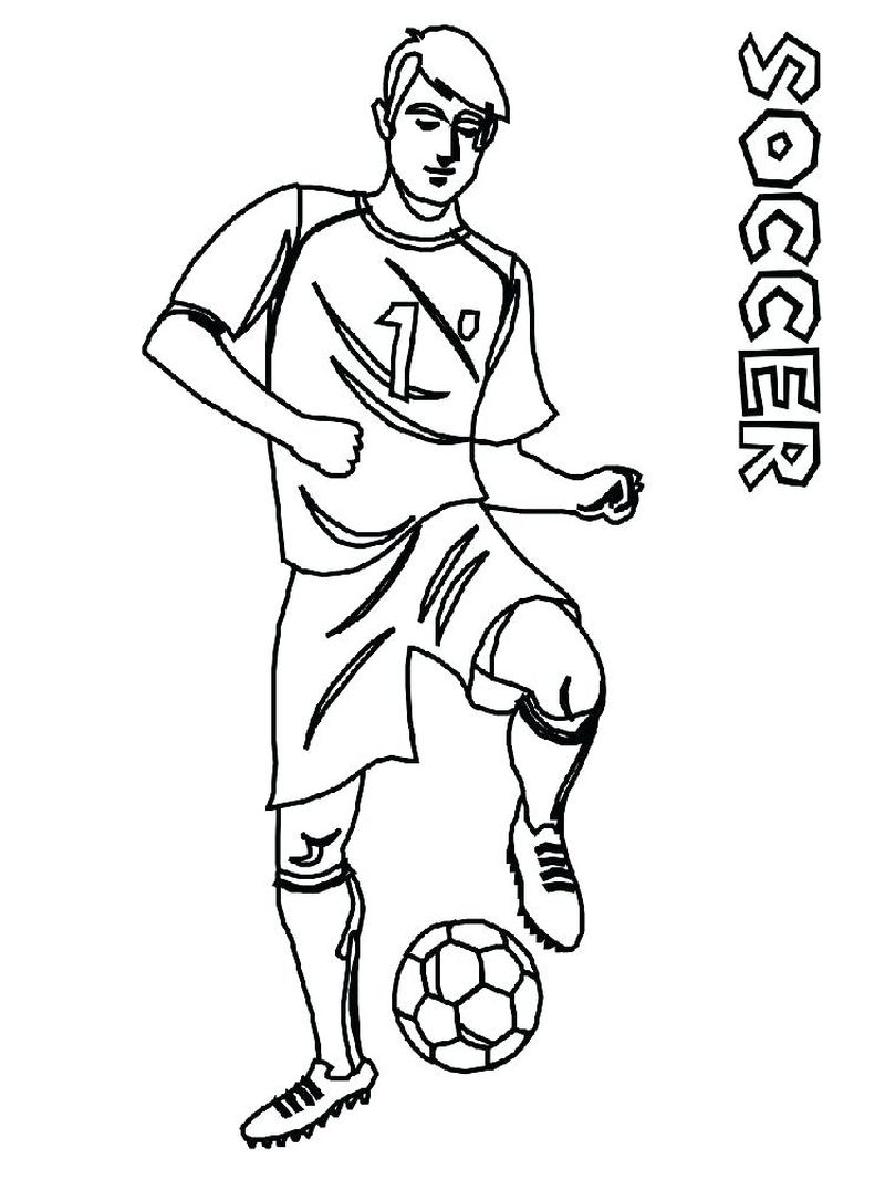 Soccer Logo Coloring Pages