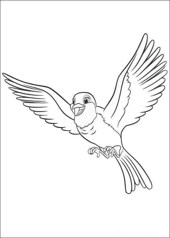 Sofia The First Coloring Pages Robin