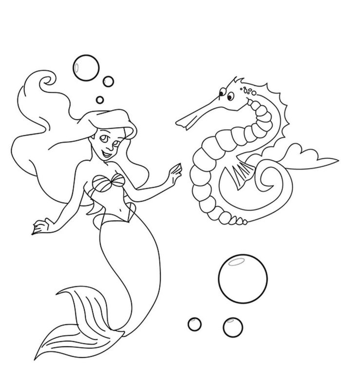 Sofia The First Sven The Seahorse Coloring Pages