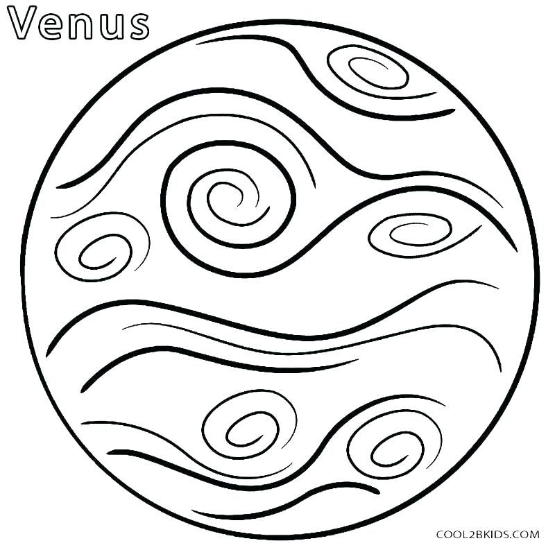 Solar System Coloring Pages For Kids Tv
