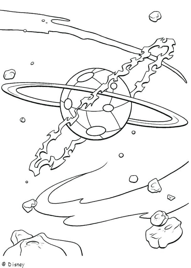 Solar System For Kids Coloring Pages