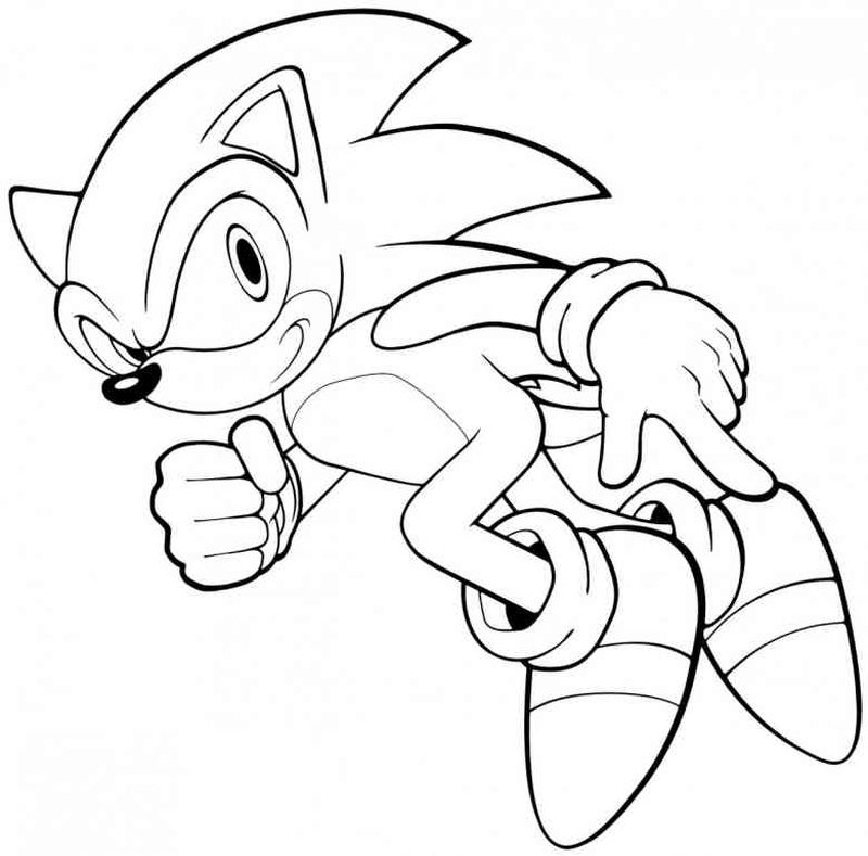 Sonic Characters Coloring Pages