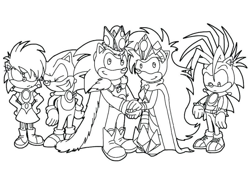 Sonic The Hedgehog 4 Coloring Pages