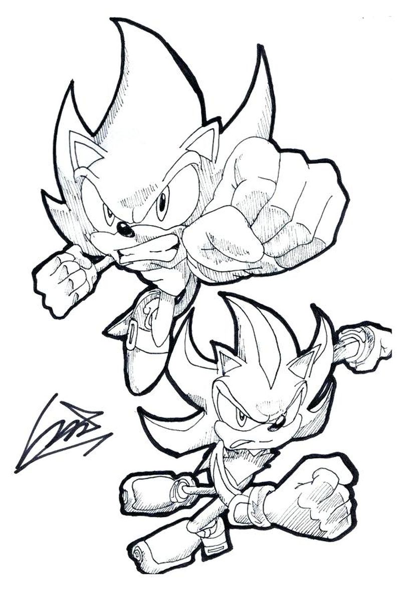 Sonic The Hedgehog Coloring Pages Games