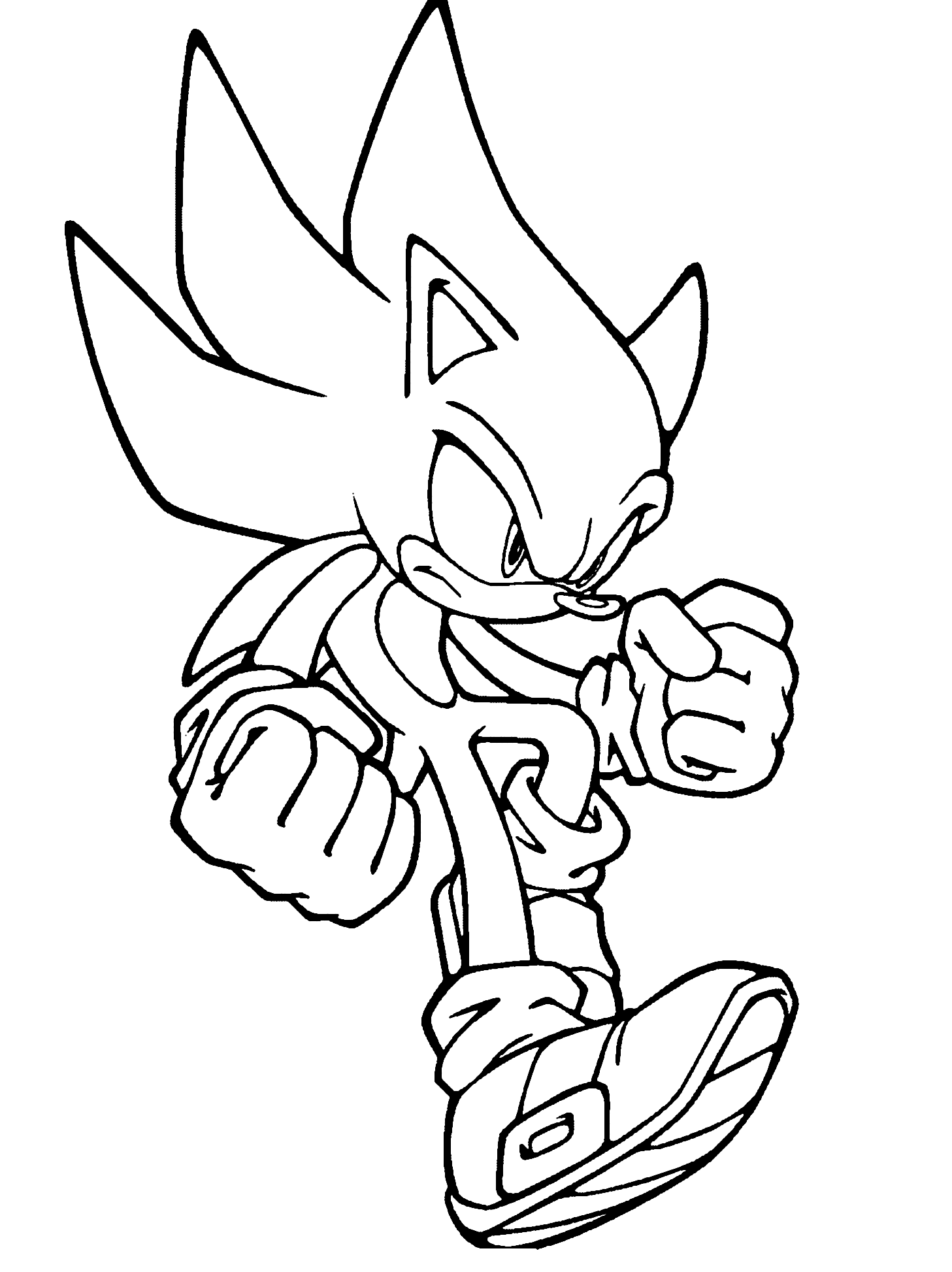 Sonic The Hedgehog Coloring Pages Online
