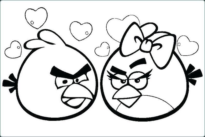 Space Angry Birds Coloring Pages For Kids