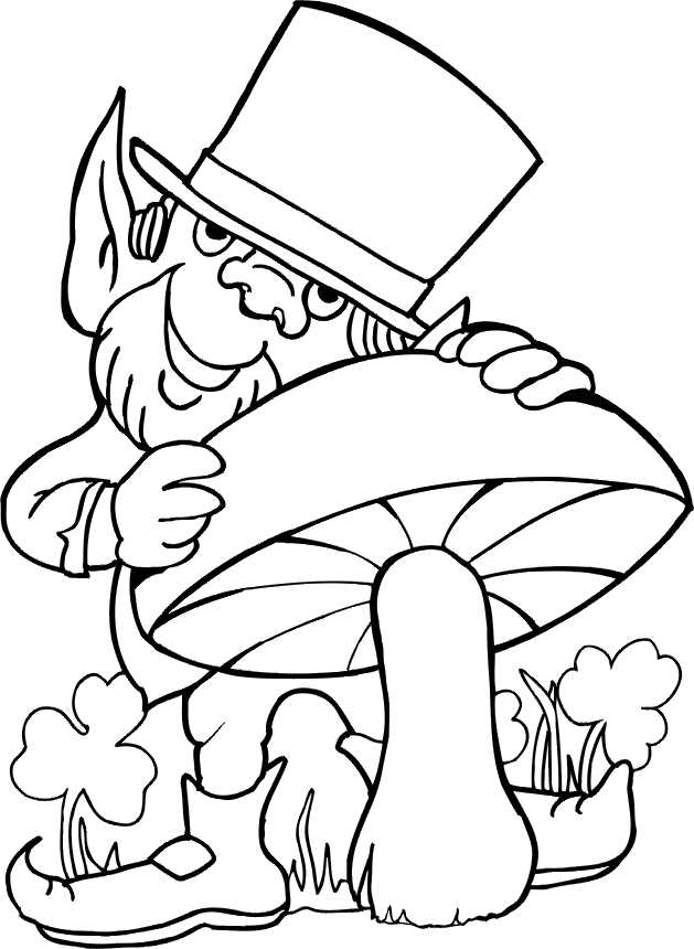 St Patricks Day Coloring Page Printables