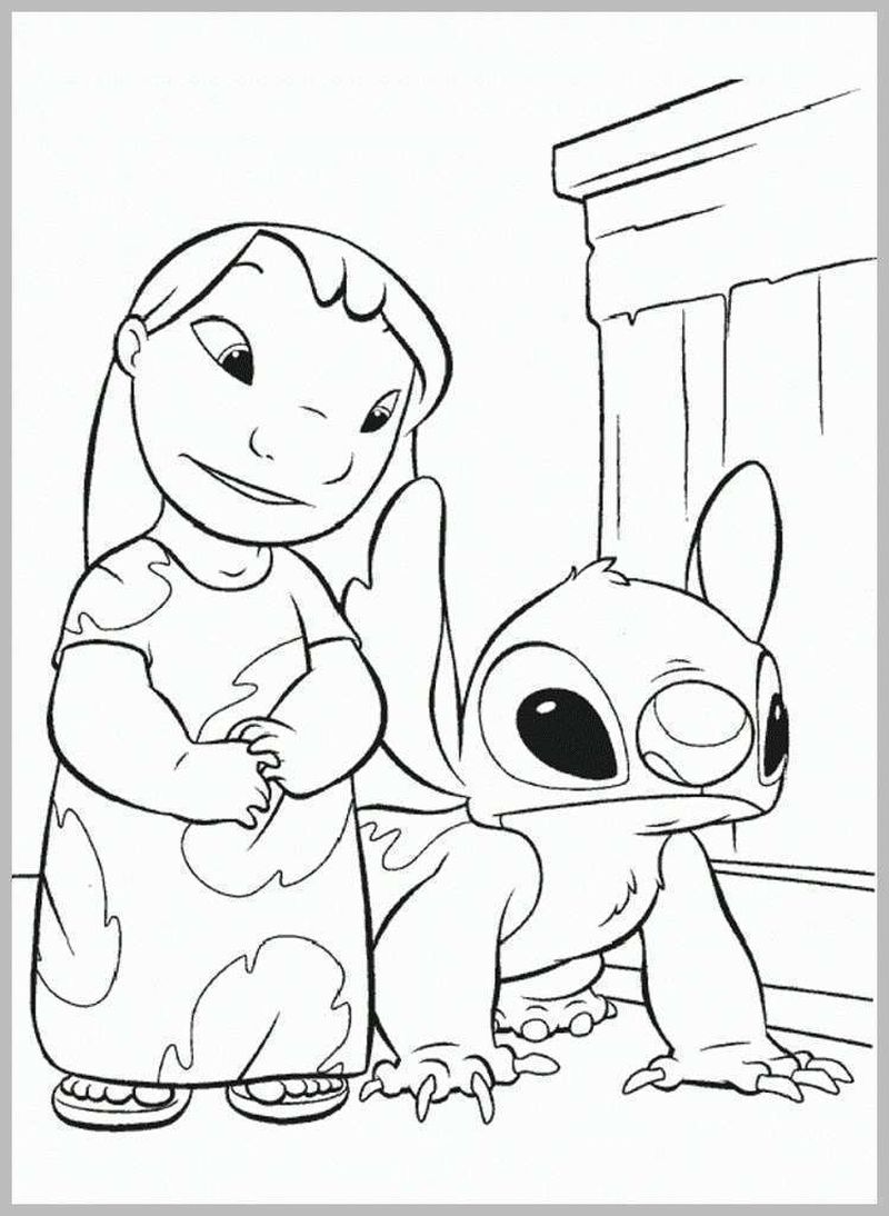 Stitch Coloring Pages Adult