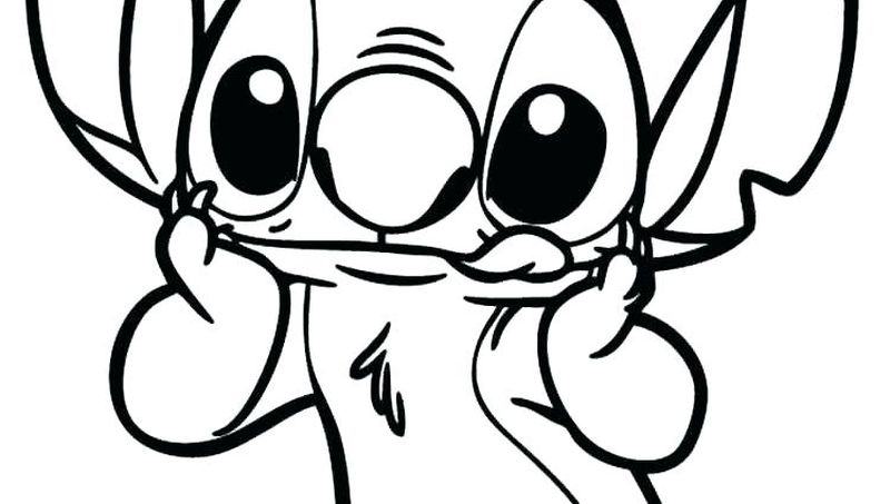 Stitch Coloring Pages For Free