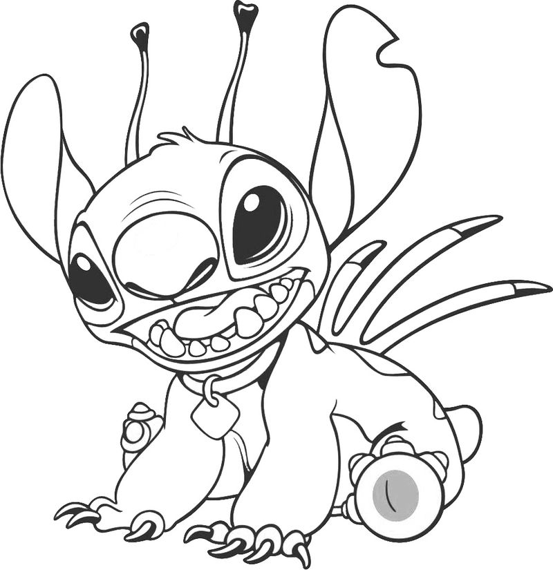 Stitch Coloring Pages PDF Ideas For Kids - Coloringfolder.com  Stitch  coloring pages, Animal coloring pages, Cute coloring pages