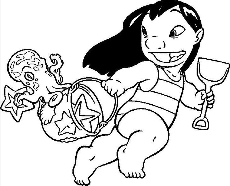Stitch Coloring Pages In Color