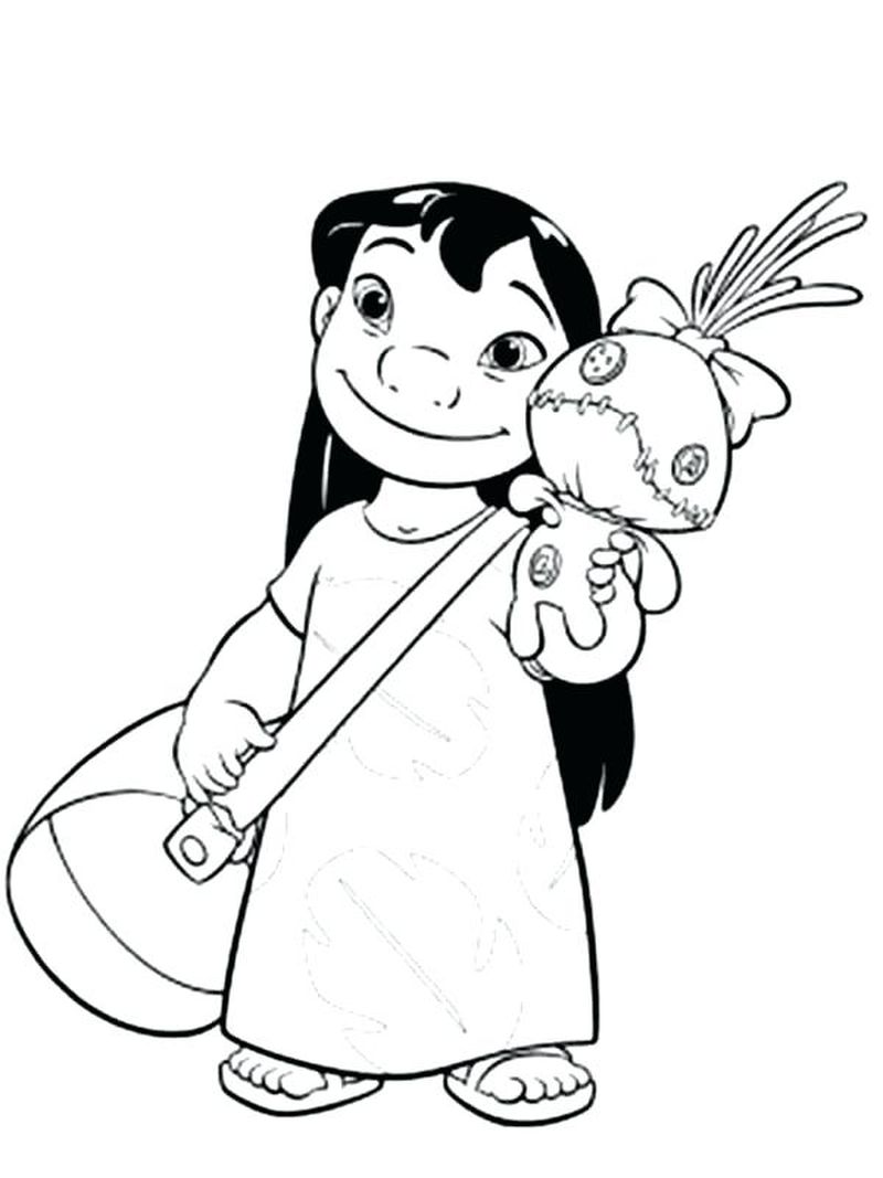Stitch Coloring Pages Online