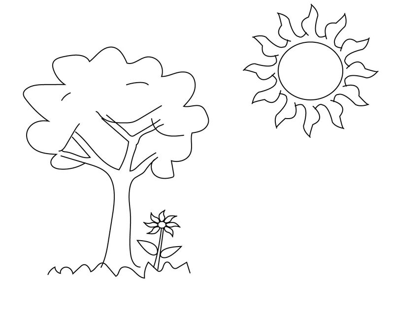 Sun And Moon Stand Still Coloring Page