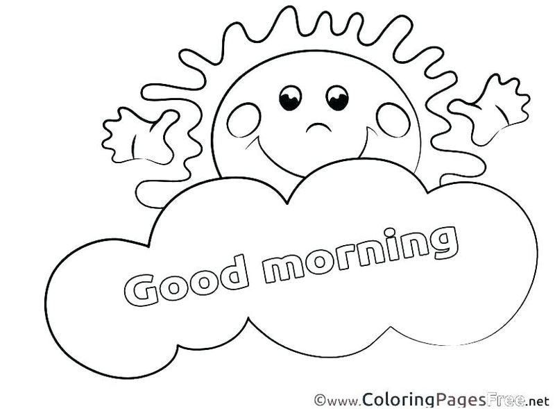 Sun Coloring Page Png