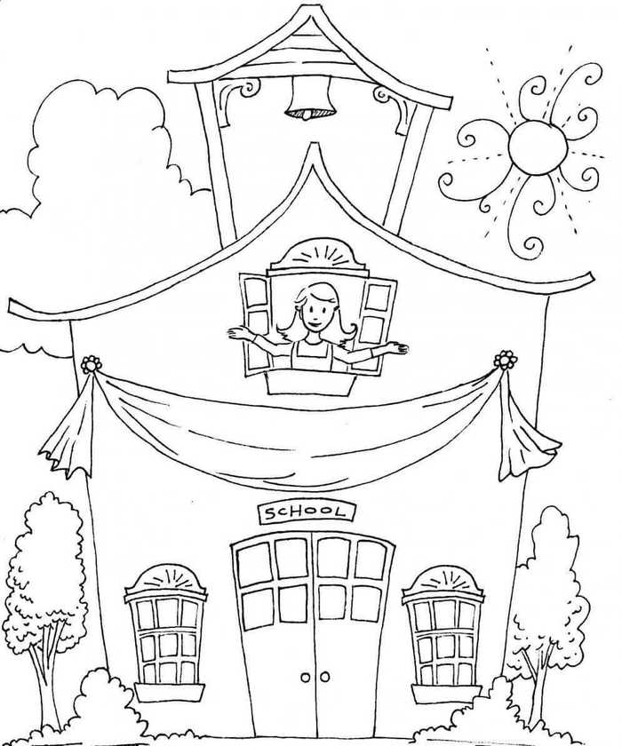 Sunday School Coloring Pages Free