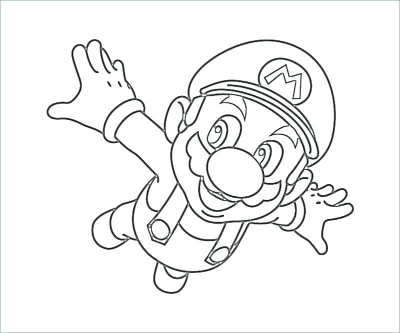 Super Mario Daisy Coloring Pages
