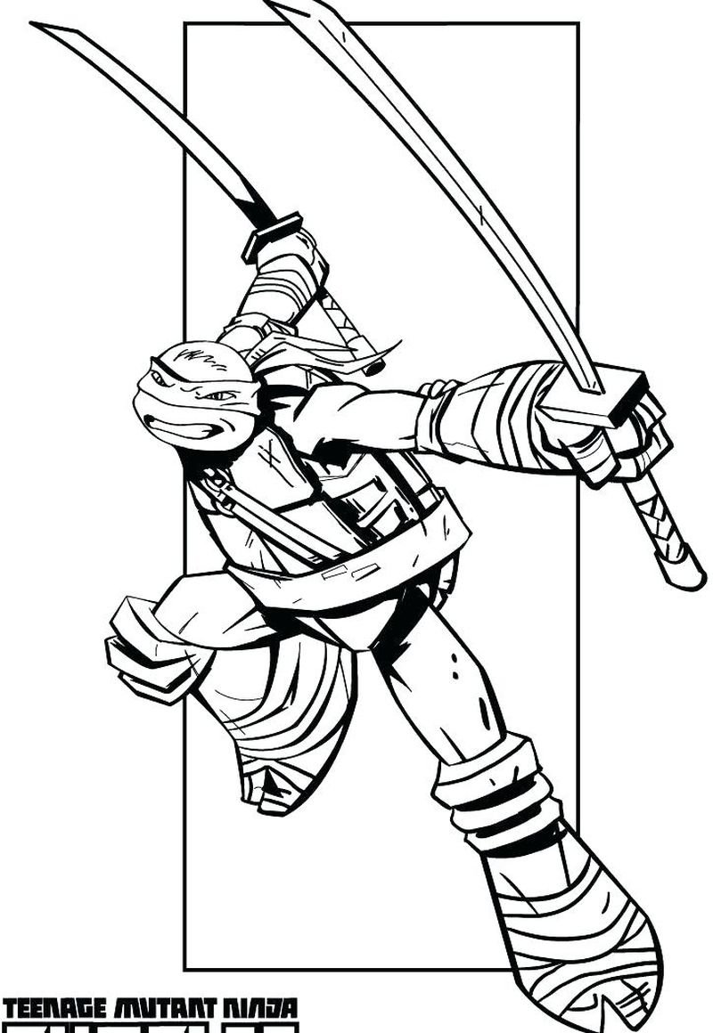 The Green Ninja Coloring Pages