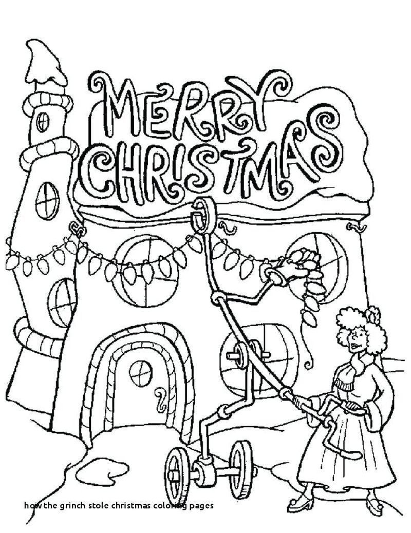 The Grinch Coloring Pages Printable