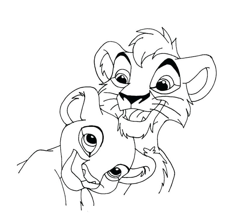 The Lion King Coloring Pages Games