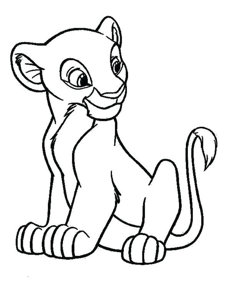 The Lion King Printable Coloring Pages