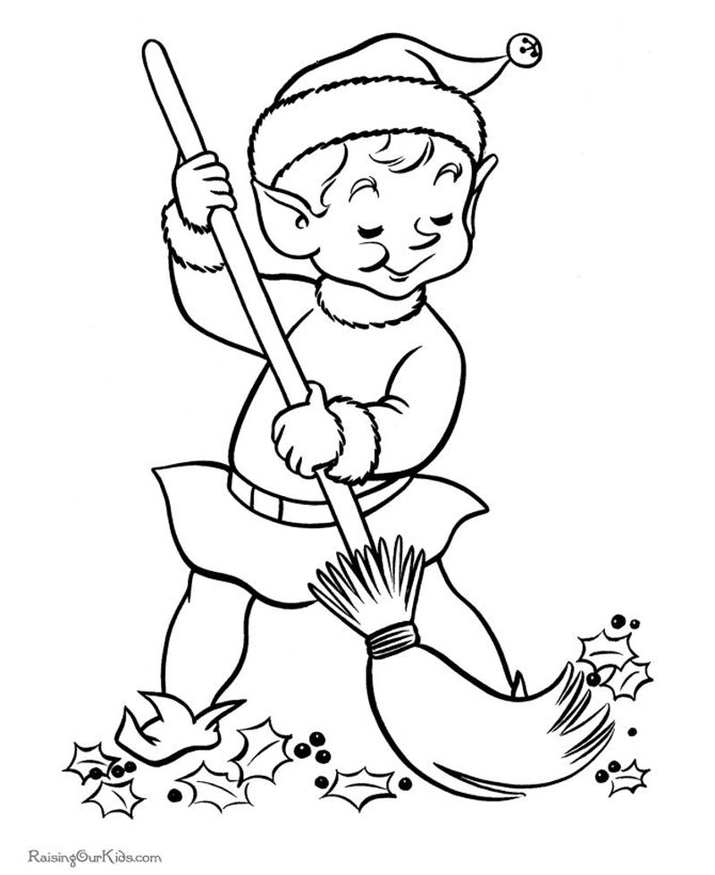 The Shelf Elf Coloring Pages