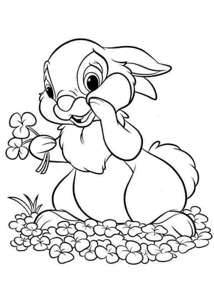 Thumper Bambi Coloring Pages