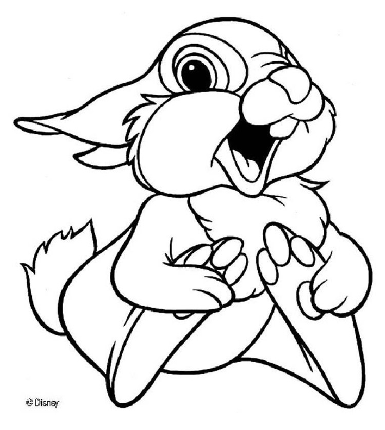 Thumper Coloring Pages