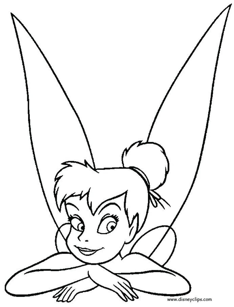 Tinkerbell And Friends Coloring Pages To Print