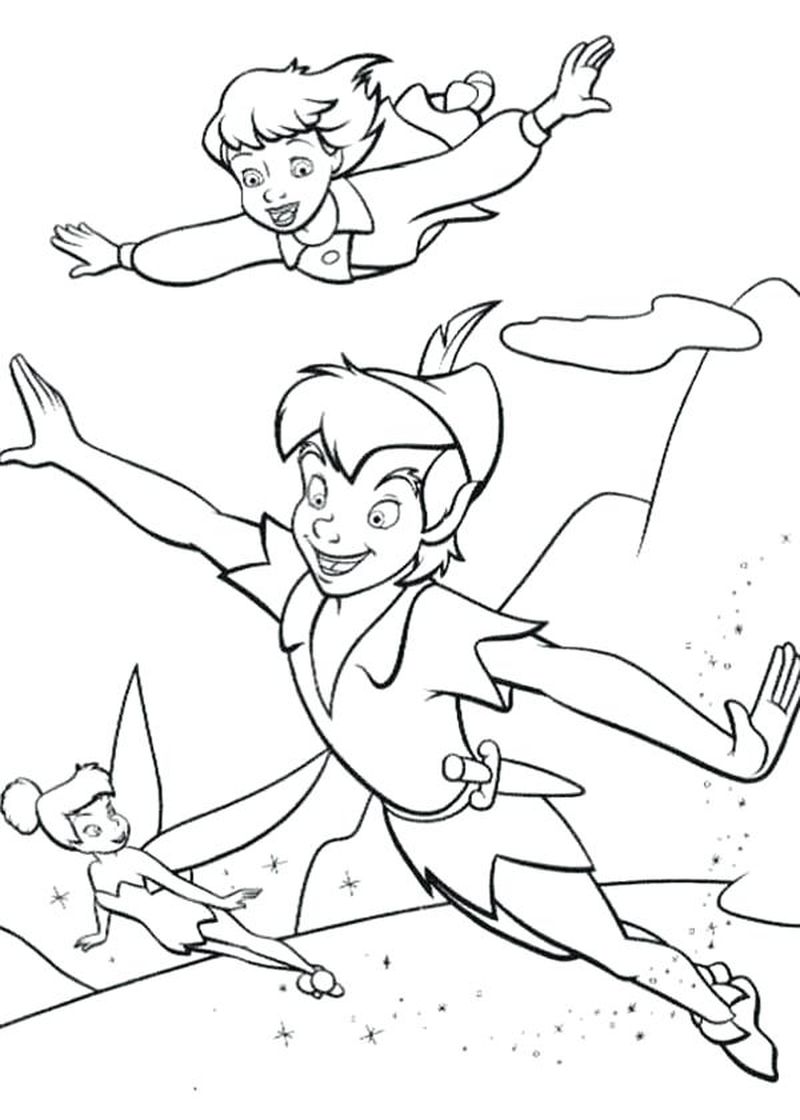 Tinkerbell Characters Coloring Pages