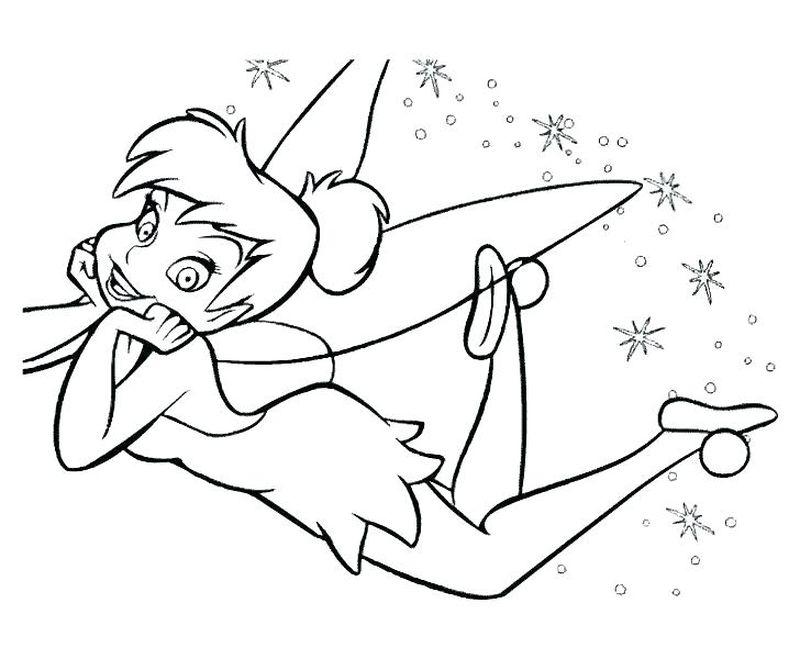 Tinkerbell Coloring Pages And Friends