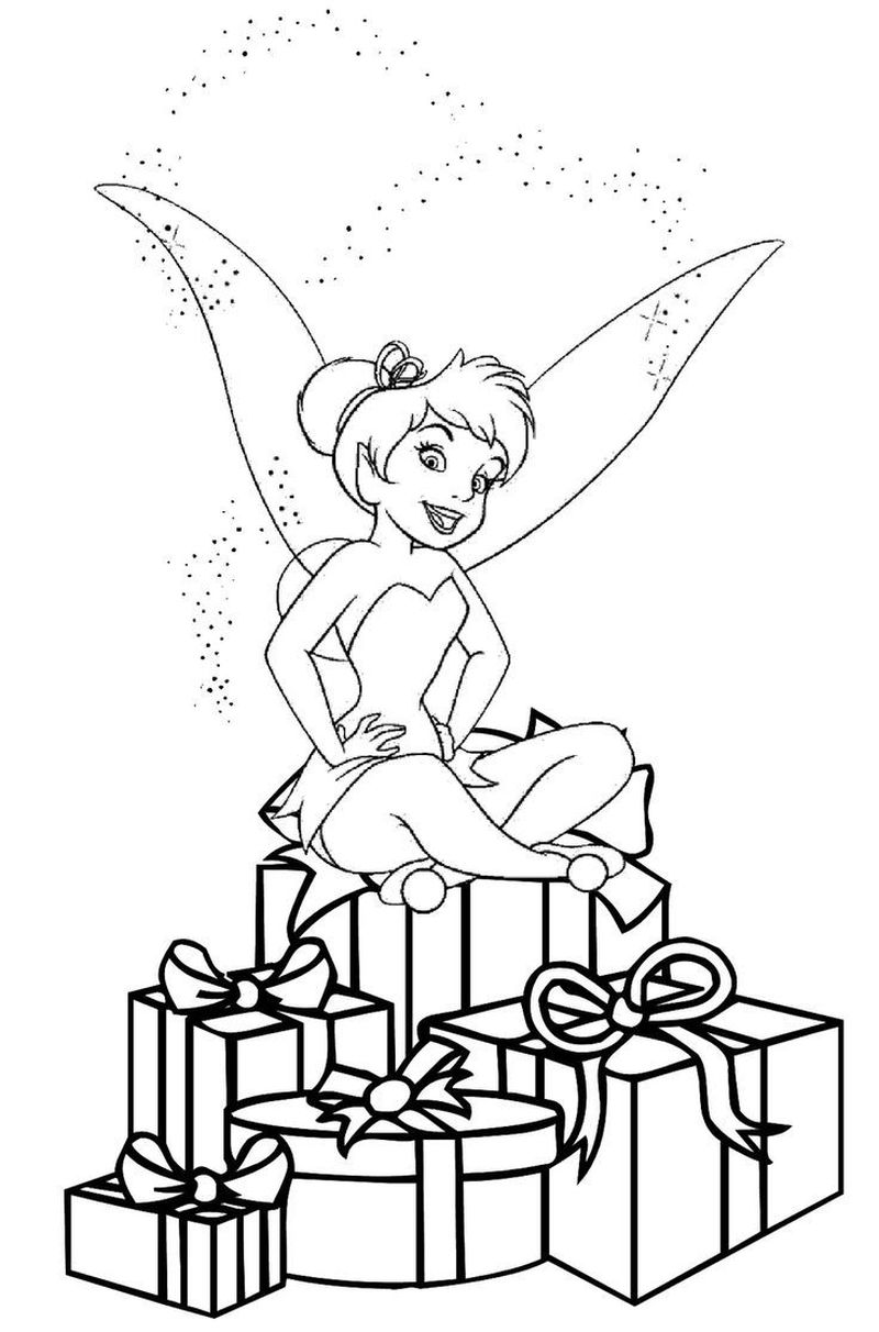 Tinkerbell Coloring Pages Disney